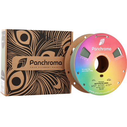 Polymaker Panchroma PLA Filament Matte Muted Yeşil