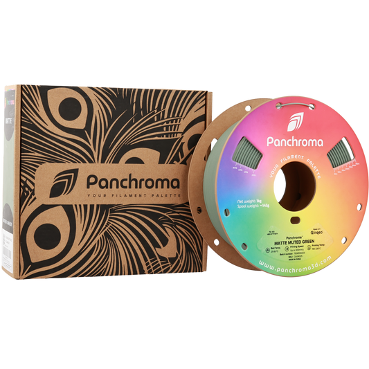 Polymaker Panchroma PLA Filament Matte Muted Yeşil