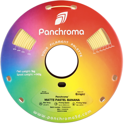 Polymaker Panchroma PLA Matte Filament Pastel Muz