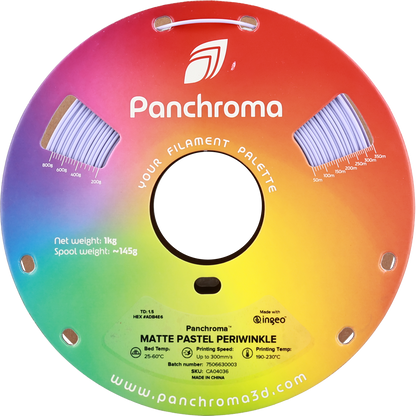 Polymaker Panchroma PLA Matte Filament Pastel Menekşe