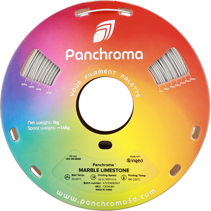 Polymaker Panchroma Mermer PLA Filament Limestone