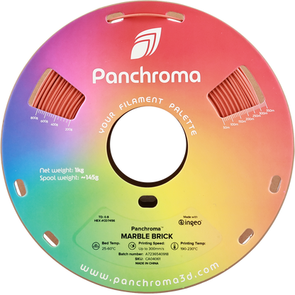 Polymaker Panchroma Mermer PLA Filament Brick