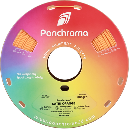 Polymaker Panchroma Satin PLA Filament Turuncu