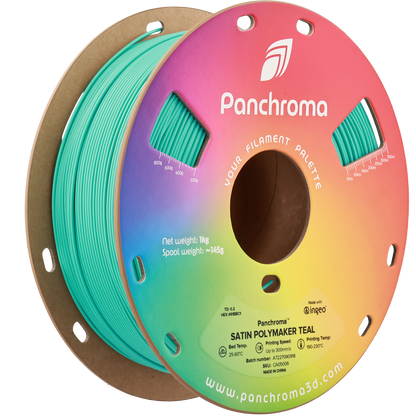 Polymaker Panchroma Satin PLA Filament Polymaker Teal