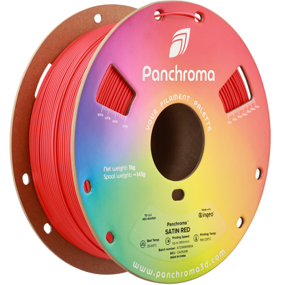 Polymaker Panchroma Satin PLA Filament Kırmızı