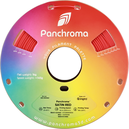 Polymaker Panchroma Satin PLA Filament Kırmızı