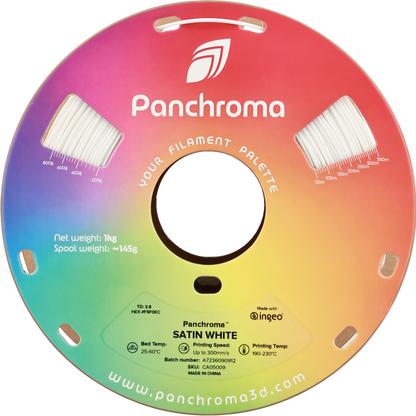 Polymaker Panchroma Satin PLA Filament Beyaz