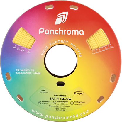 Polymaker Panchroma Satin PLA Filament Sarı