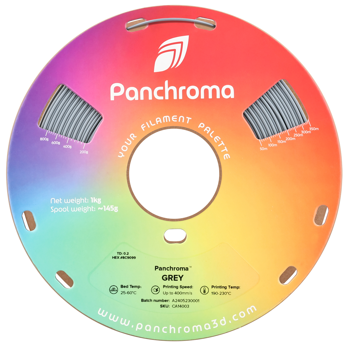 Polymaker Panchroma CoPe Filament - Gri