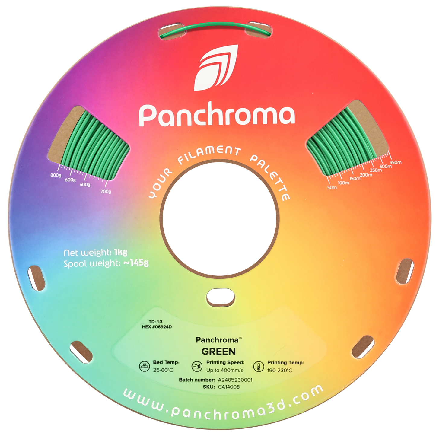 Polymaker Panchroma CoPe Filament - Yeşil