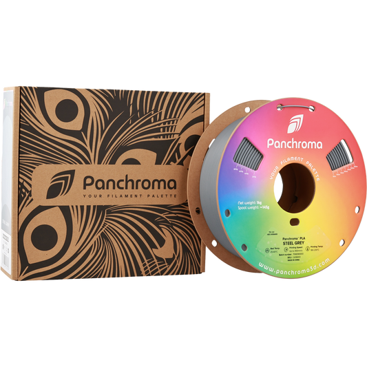 Polymaker Panchroma PLA Filament Çelik Gri