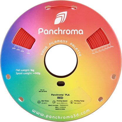 Polymaker Panchroma PLA Filament Kırmızı