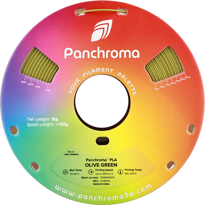 Polymaker Panchroma PLA Filament Zeytin Yeşili