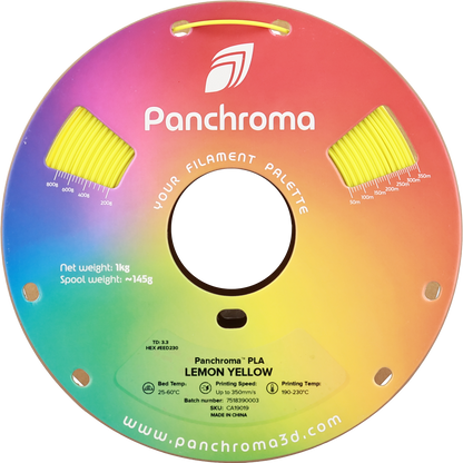 Polymaker Panchroma PLA Filament Limon Sarısı