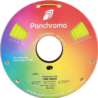 Polymaker Panchroma PLA Filament Limon Yeşili
