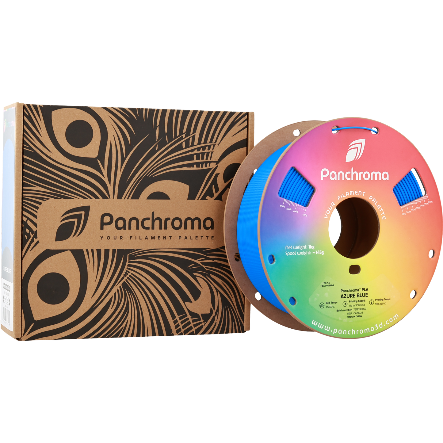 Polymaker Panchroma PLA Filament Azura Mavisi
