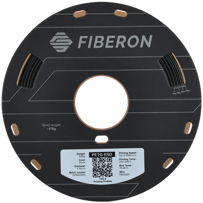 Polymaker Fiberon PETG-ESD Filament Siyah