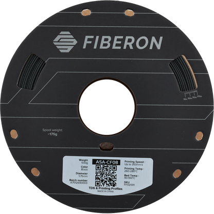 Polymaker Fiberon ASA-CF08 Filament Siyah - 500gr
