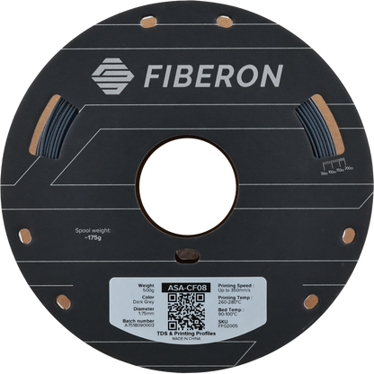 Polymaker Fiberon ASA-CF08 Filament Koyu Gri - 500gr