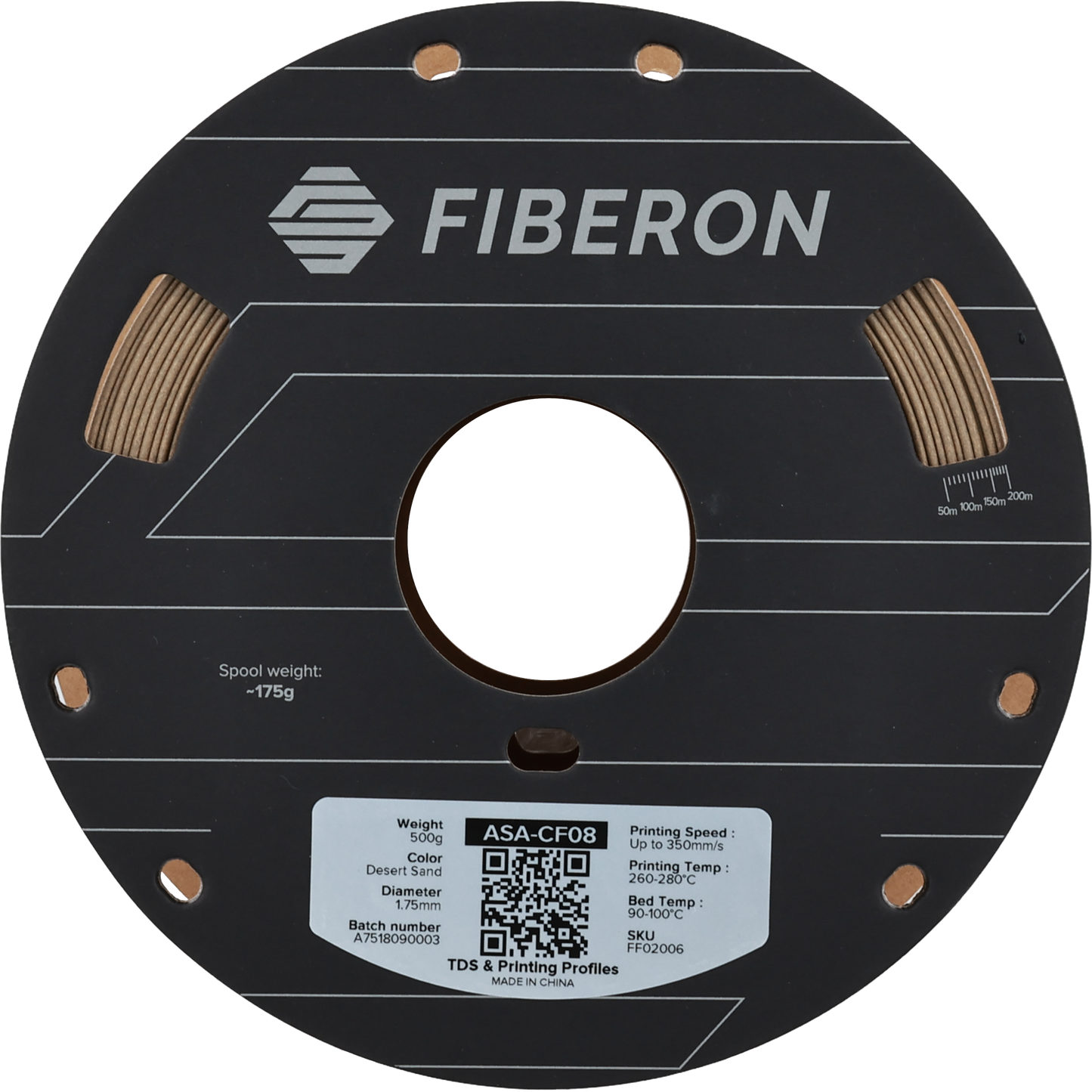 Polymaker Fiberon ASA-CF08 Filament Çöl Kumu - 500gr