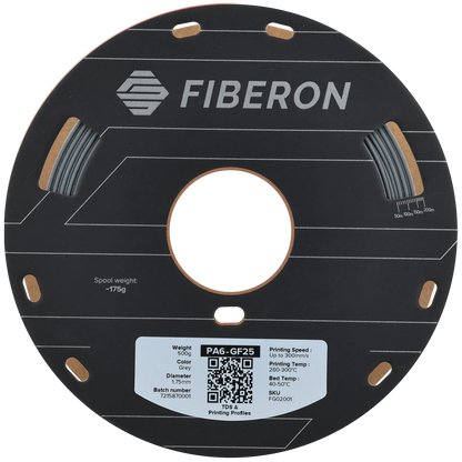 Polymaker Fiberon PA6-GF25 Filament Gri