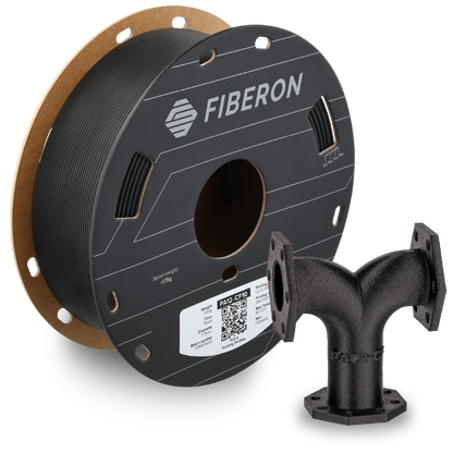 Polymaker Fiberon PA12-CF10 Filament Siyah
