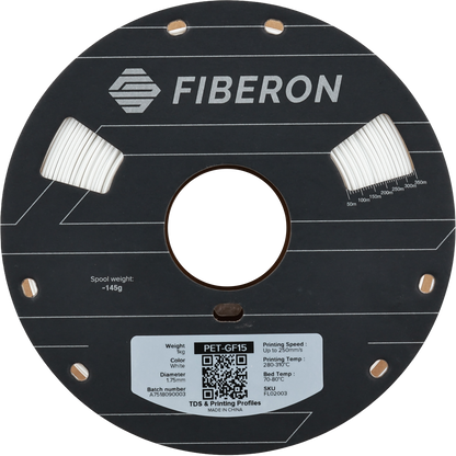 Polymaker Fiberon PET-GF15 Filament Beyaz