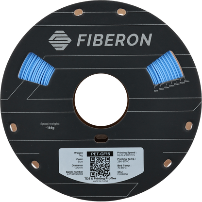 Polymaker Fiberon PET-GF15 Filament Mavi