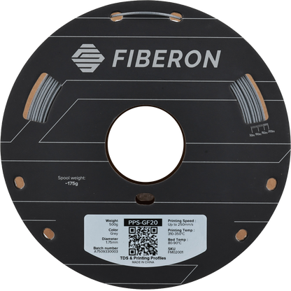 Polymaker Fiberon PPS-GF20 Filament Gri