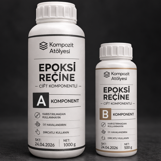 KA220 Laminasyon Tipi Epoksi Reçine A+B (1,5 Kg)