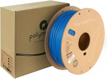 Polymaker PolyTerra Matte PLA Filament Safir Mavi