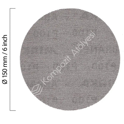 Mirka Abranet 150mm Cırt Zımpara – Tozsuz Zımparalama | Endüstriyel & Kompozit Uyumlu (P80)