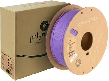 Polymaker PolyTerra Matte PLA Filament Lavanta Mor