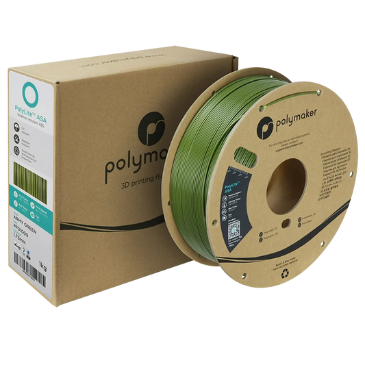 Polymaker PolyLite ASA Filament Askeri Yeşil