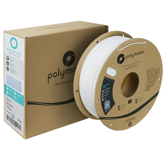 Polymaker PolyLite ABS Filament Beyaz
