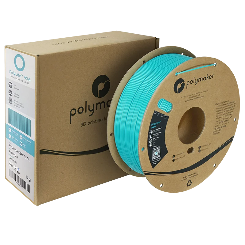 Polymaker PolyLite ASA Filament Polymaker Teal