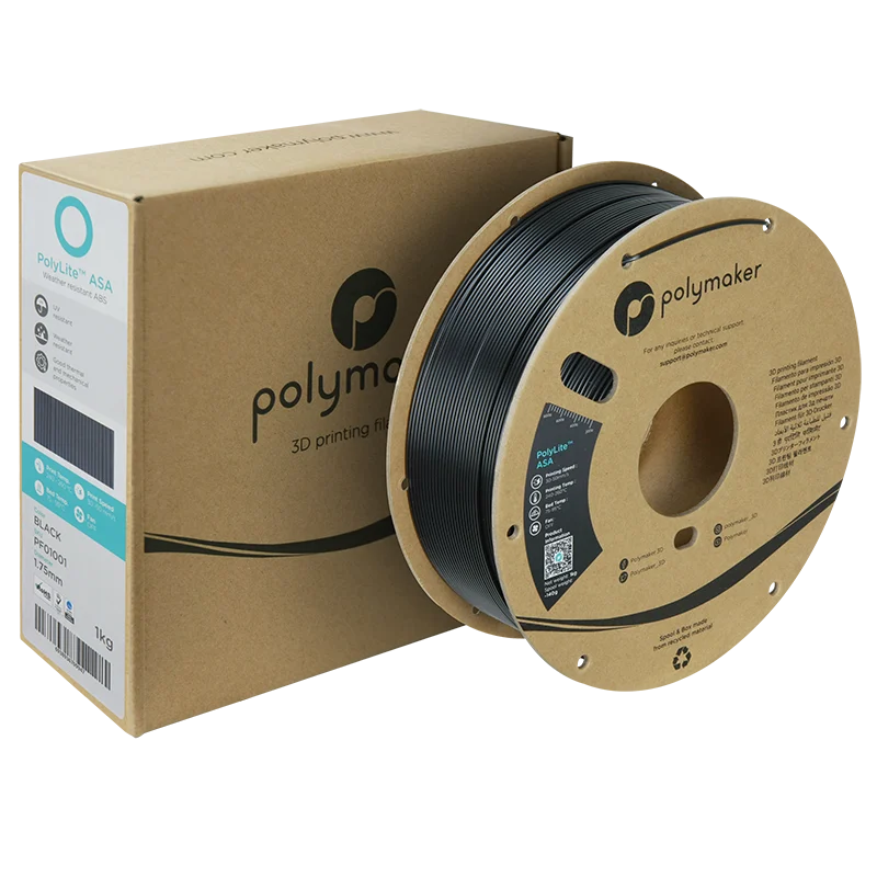 Polymaker PolyLite ASA Filament Siyah