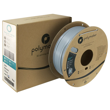 Polymaker PolyLite PETG Filament Gri