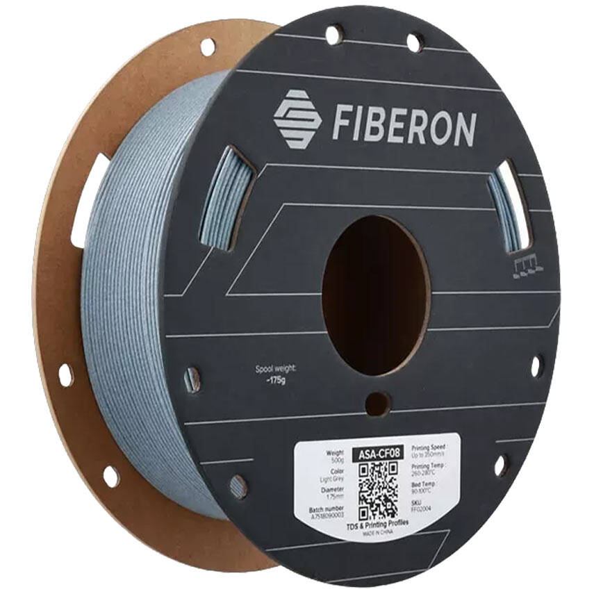Polymaker Fiberon ASA-CF08 Filament Açık Gri - 500gr