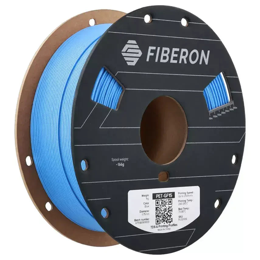 Polymaker Fiberon PET-GF15 Filament Mavi