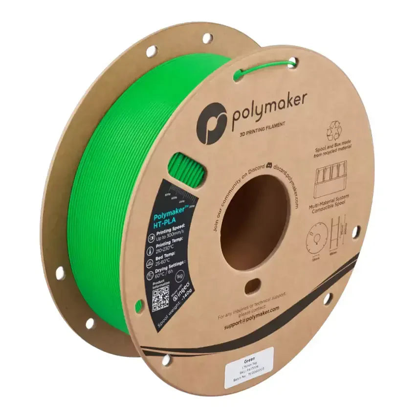 Polymaker HT-PLA Filament Yeşil