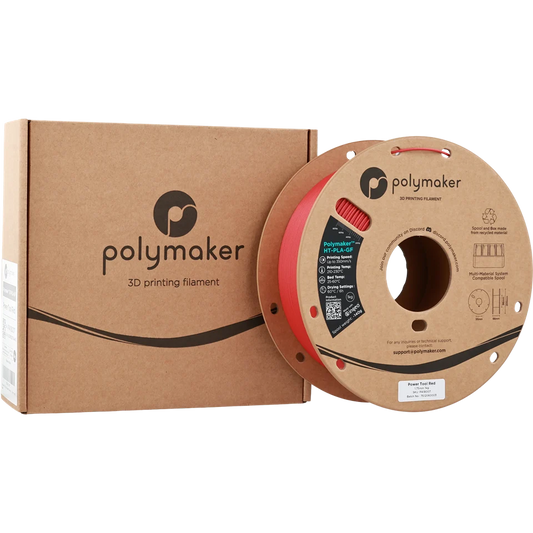 Polymaker HT-PLA-GF Filament Power Tool Kırmızı