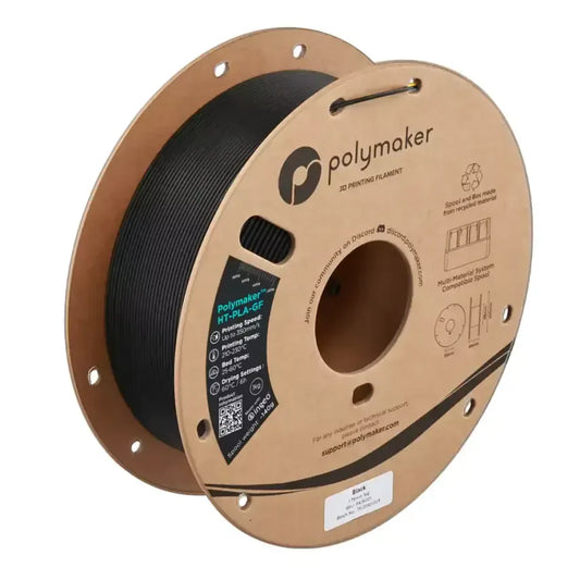 Polymaker HT-PLA-GF Filament Siyah