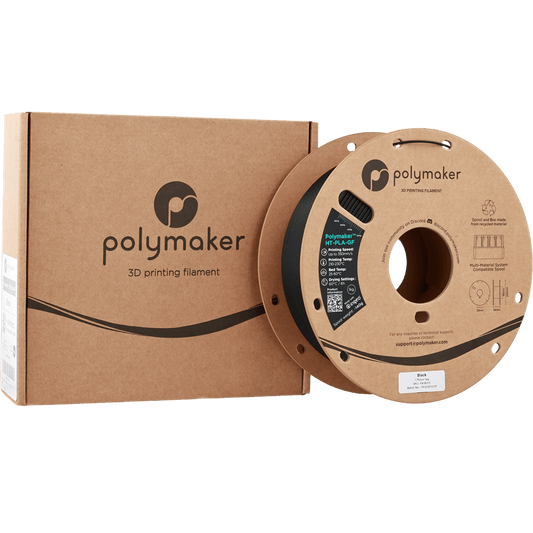 Polymaker HT-PLA-GF Filament Siyah