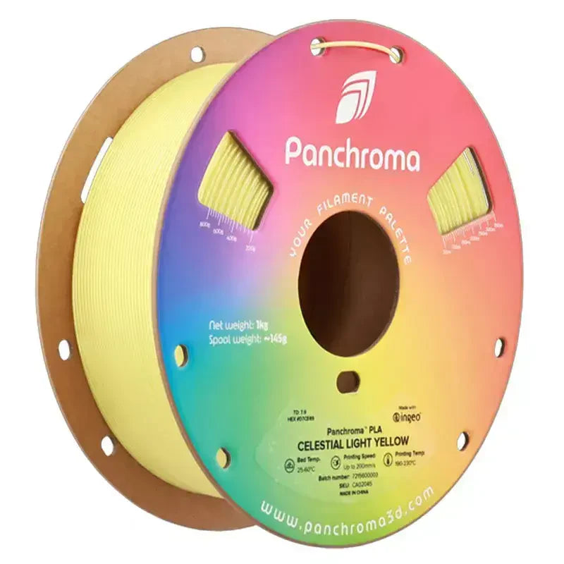 Polymaker Panchroma PLA Filament Celestial Açık Sarı