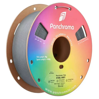 Polymaker Panchroma PLA Filament Çelik Gri