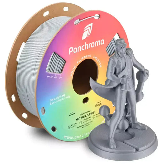 Polymaker Panchroma PLA Filament Metalik Gümüş