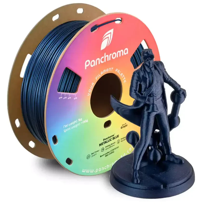 Polymaker Panchroma PLA Filament Metalik Mavi
