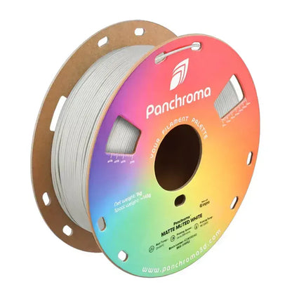 Polymaker Panchroma PLA Filament Matte Muted Beyaz