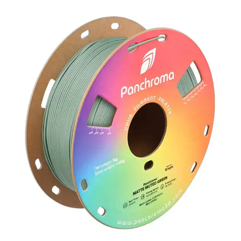 Polymaker Panchroma PLA Filament Matte Muted Yeşil